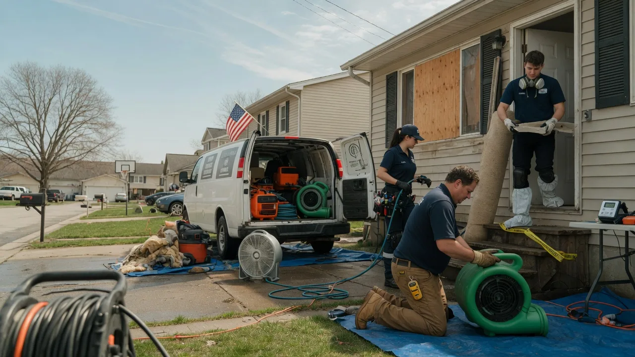 Water Damage Restoration in Georgetown, MS near me